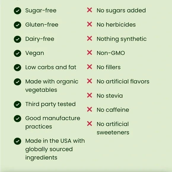 New! Live it Up Super Greens Supplement Exp 1/27 - Picture 5 of 5